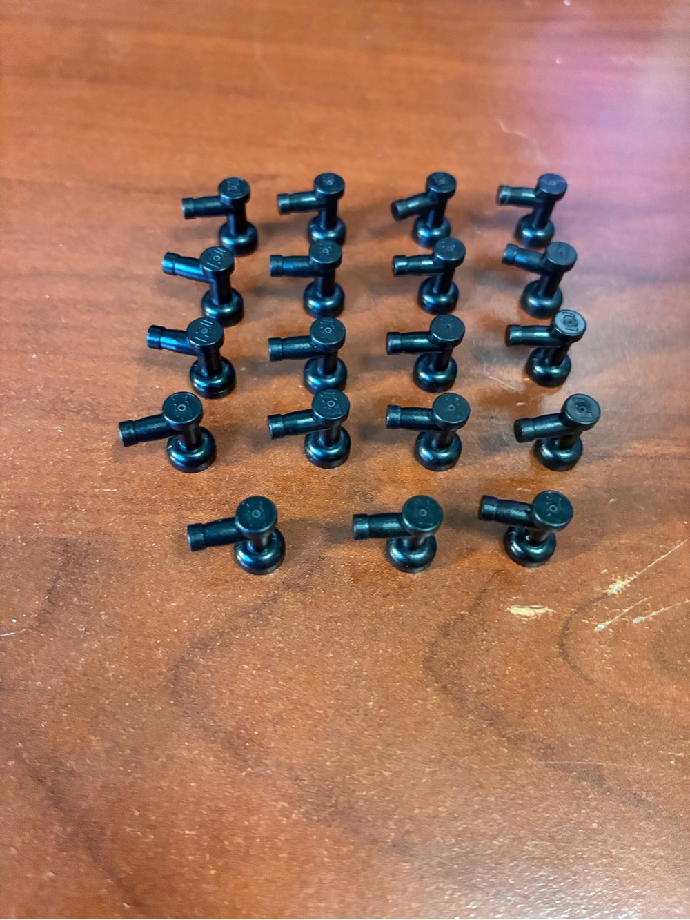 Lego Black Minifigure Blaster/Handheld Accessories (20x)